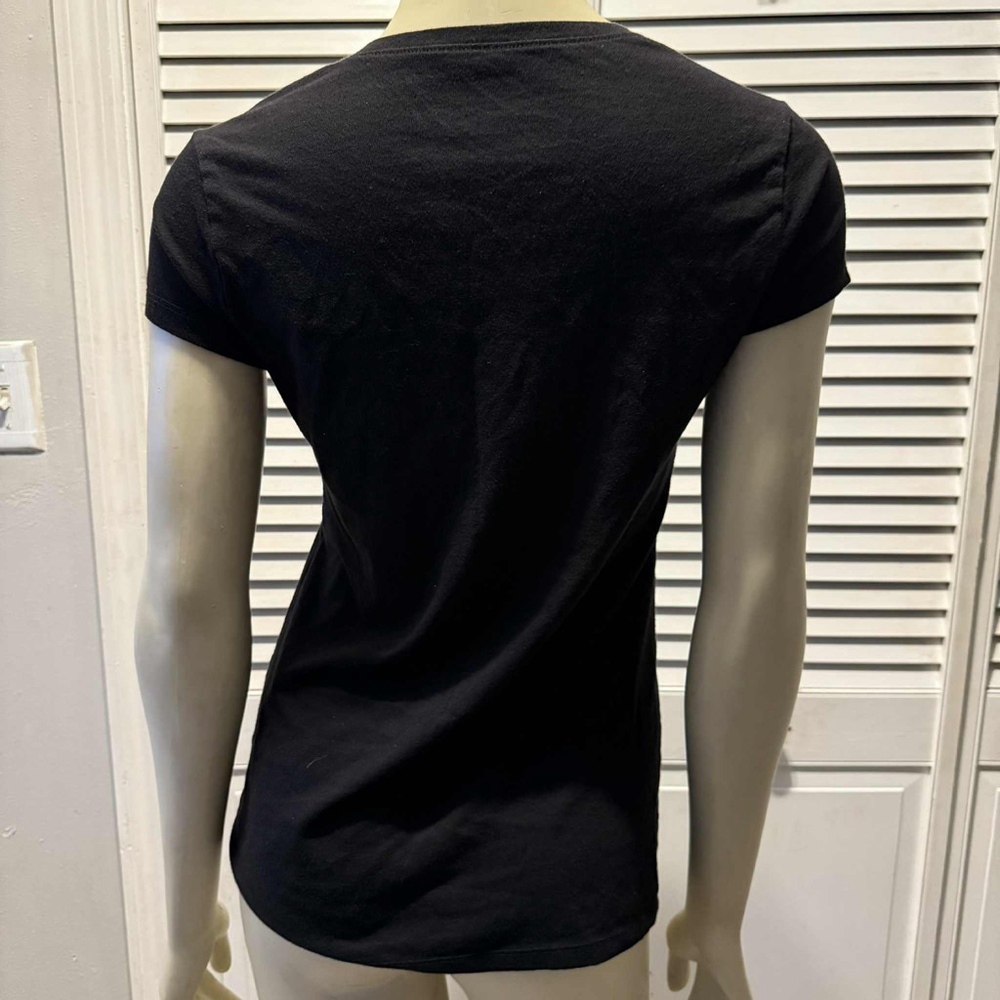 Juniors No Boundaries Short Sleeve Tee L Black - Picture 3 of 7